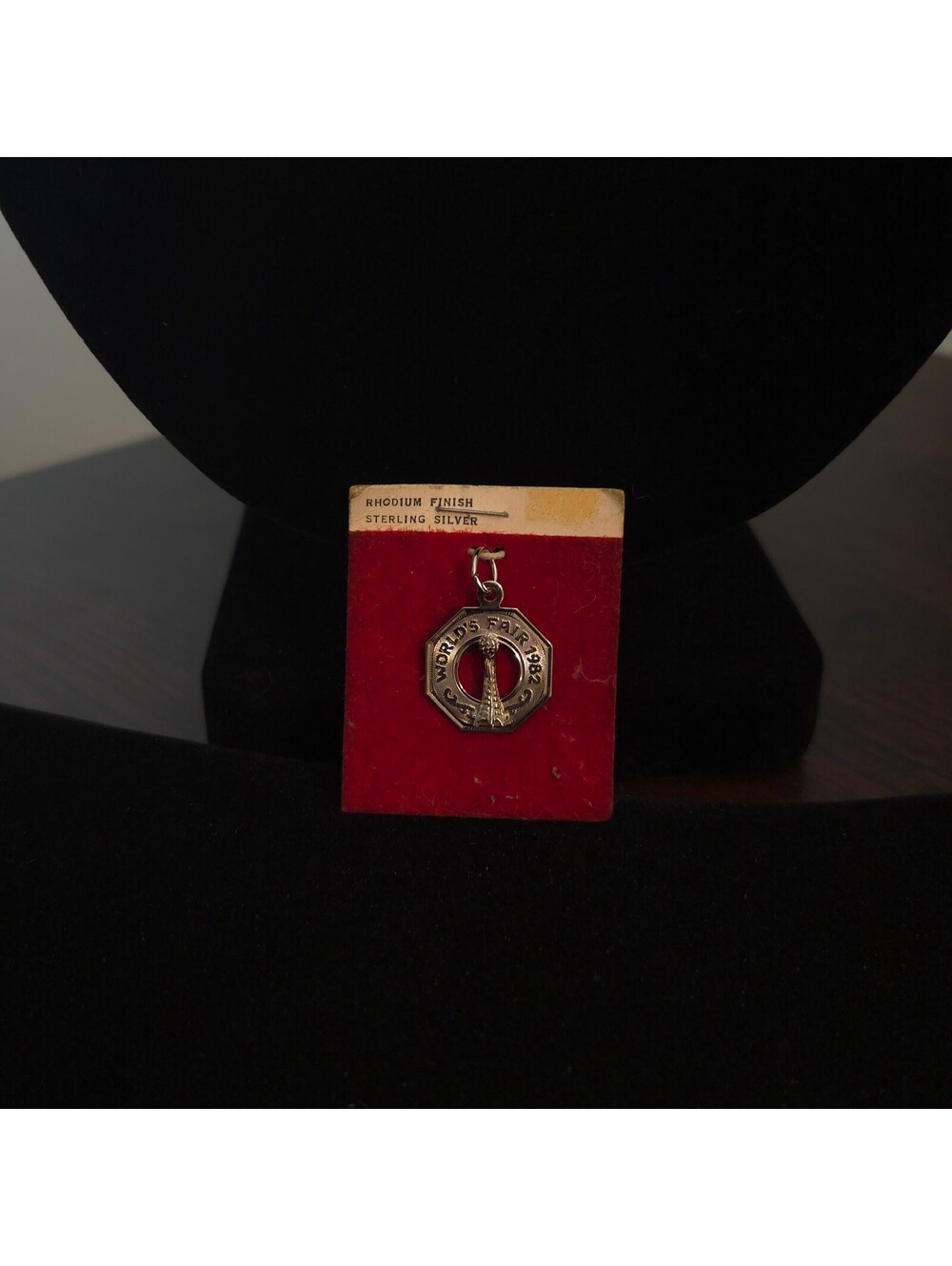 Vintage Sterling Silver 1982 Worlds Fair Charm